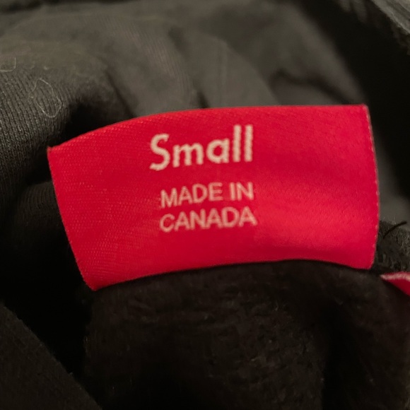 Authentic Supreme Classic Black Hoodie - Picture 4 of 7